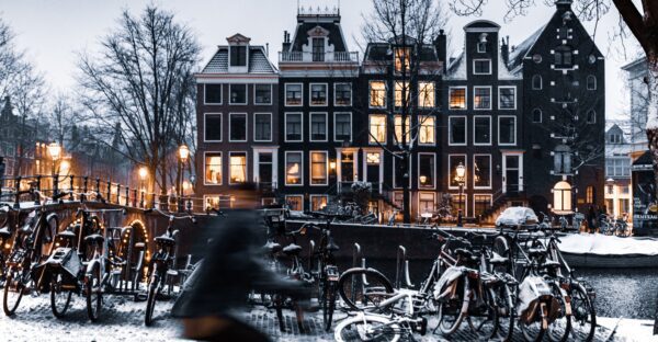 Amsterdam im Winter