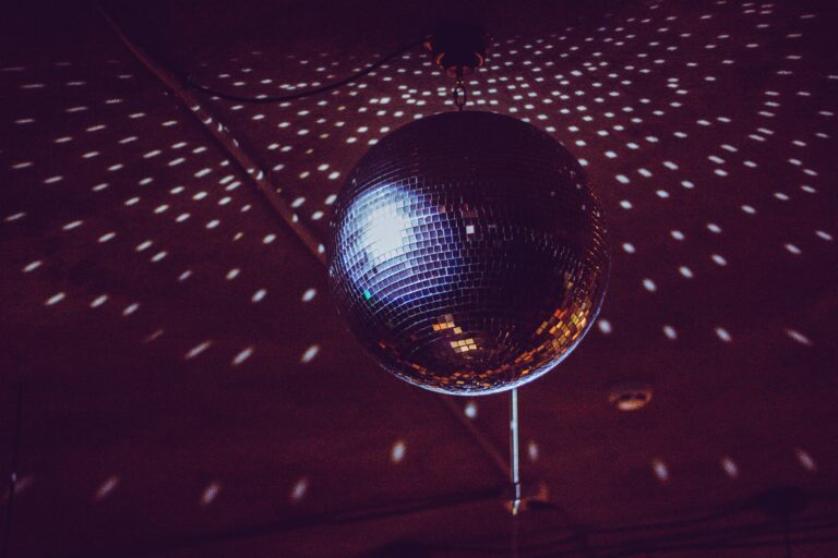 Stag party in Amsterdam - a disco ball
