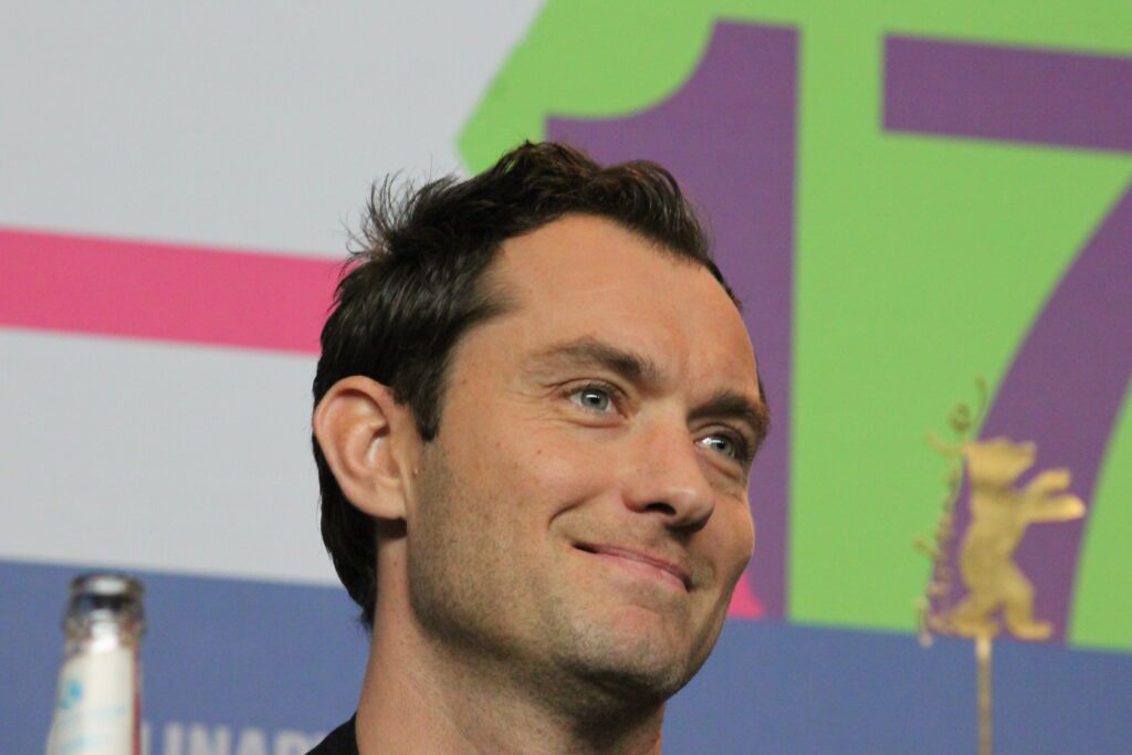 Berlinale Film Festival 2024 - portrait of Jude Law during a Berlinale press conference