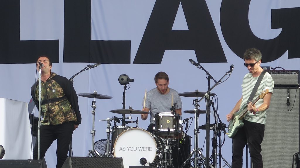 Sziget Festival Budapest: Liam Gallagher and his band performing