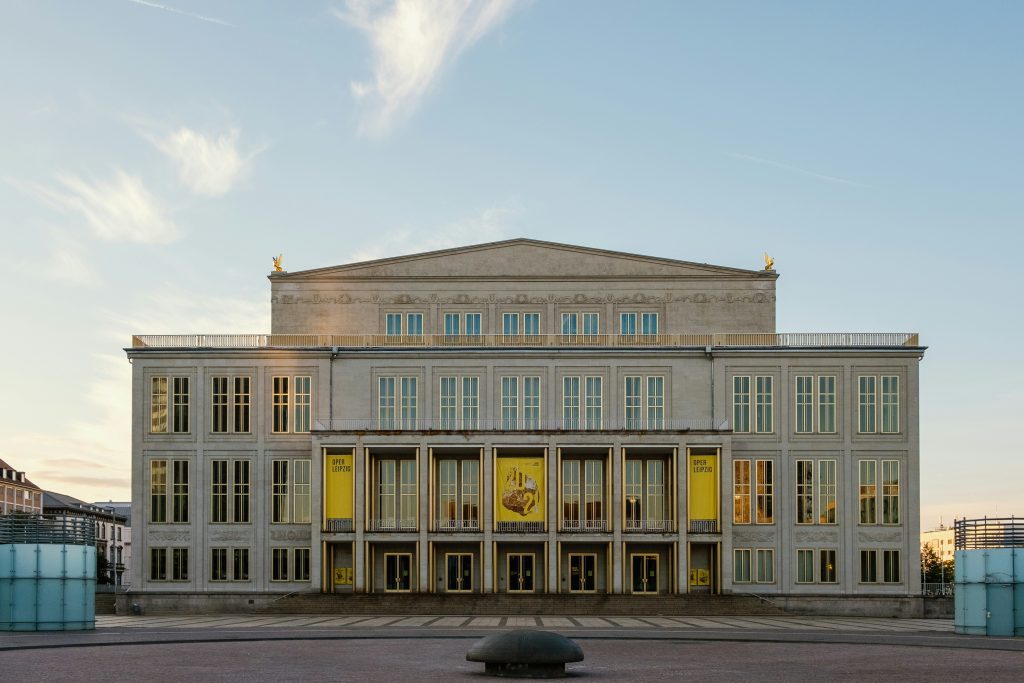 Leipzig hipster guide: the facade of the Oper Leipzig