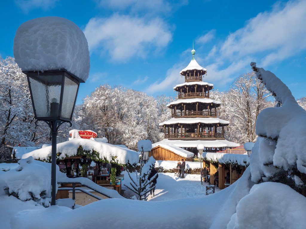 Weihnachtsmarkt München 2024: Der Weihnachtsmarkt am Chinesischen Turm