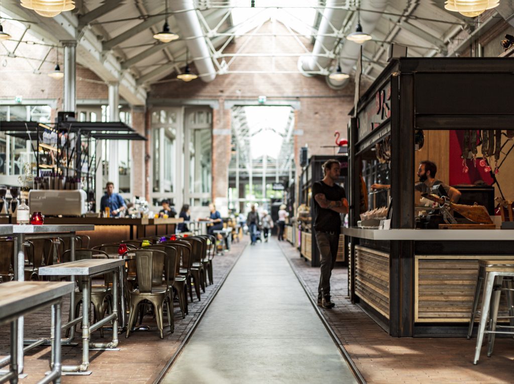 Cheap Eats & Coffee in Amsterdam: Foodhallen