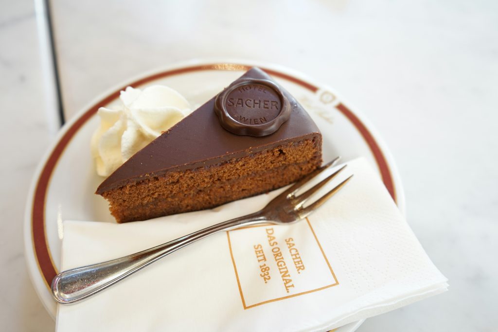 Geschenke finden in Wien: Sachertorte