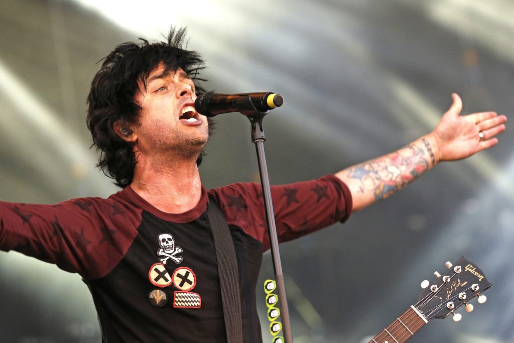 Best music festivals in Europe 2025: American punk rock band Green Day at Rock im Park-Festival 2013 in Nuremberg, Germany