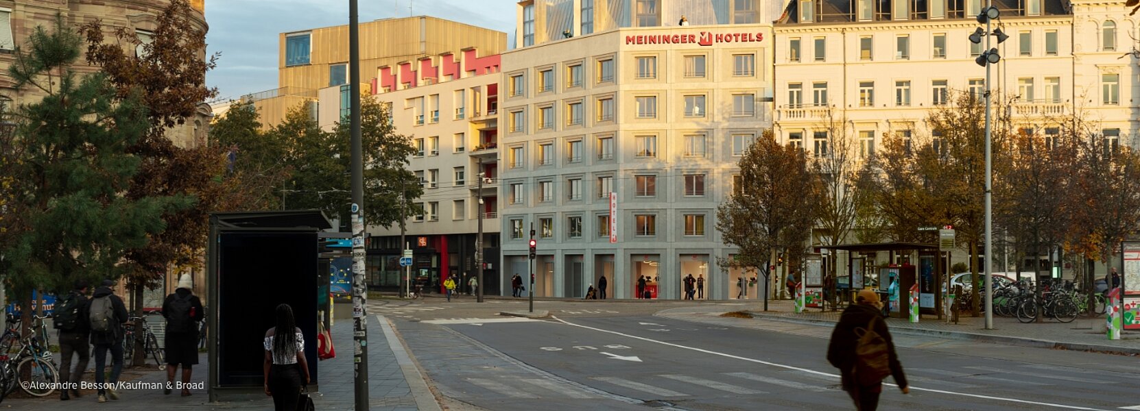 Neues MEININGER Hotel in Straßburg: Eröffnung für 2027 geplant