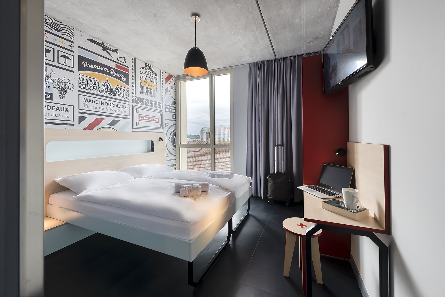 MEININGER Hotel Bordeaux Gare Saint Jean Twin Room