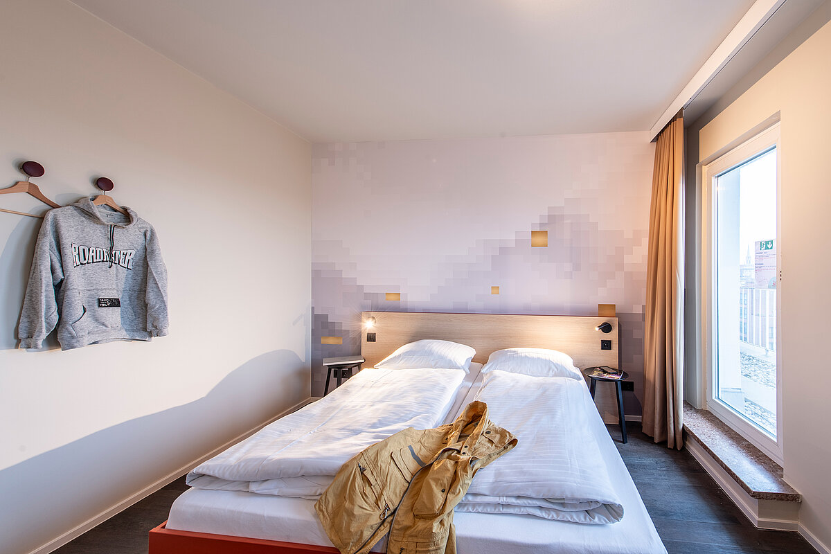 Zweibettzimmer MEININGER Hotel München Zentrum