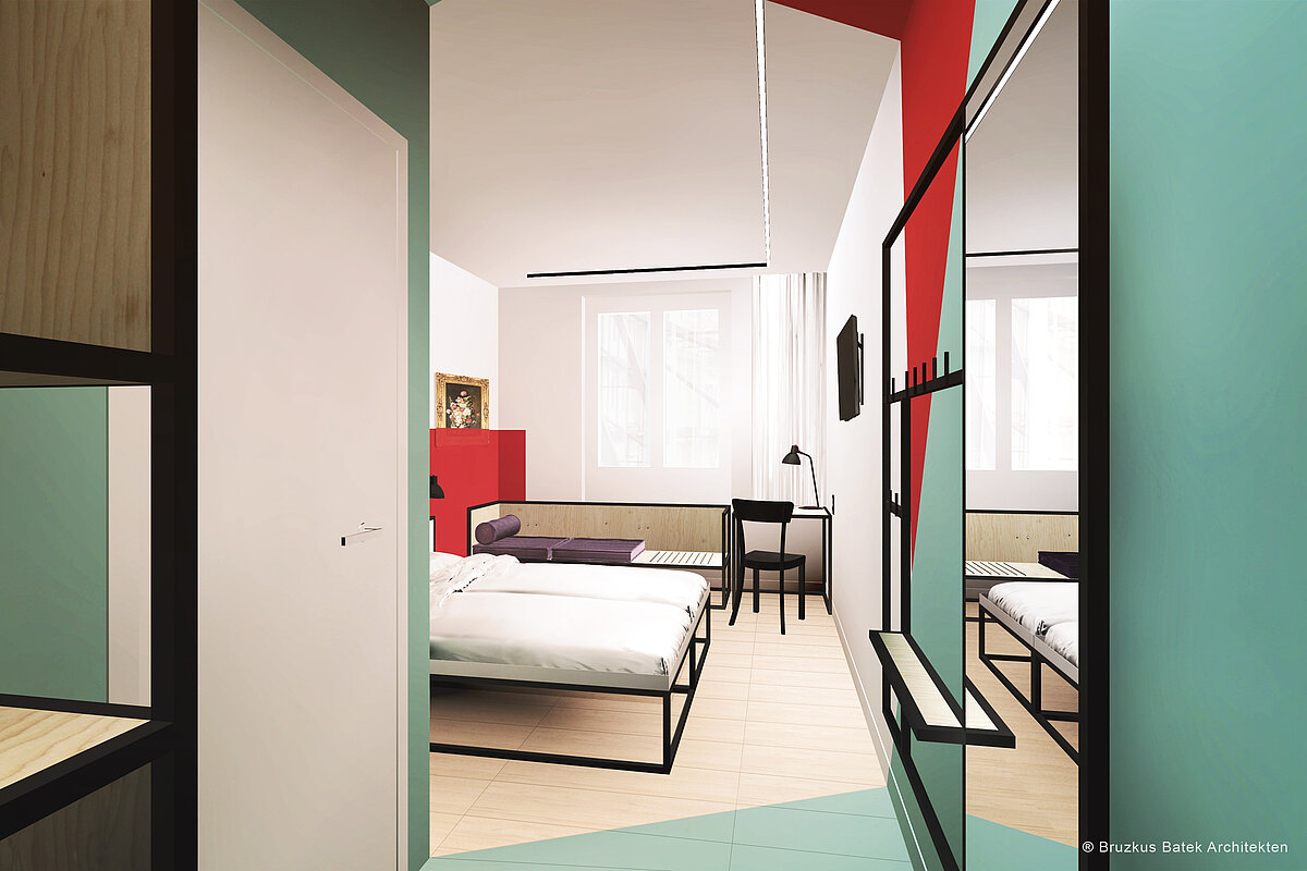 MEININGER Hotels Double Room Bruzkus Batek Architects