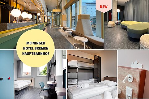 MEININGER Hotels opens new property in Bremen: a new building complex in the Bahnhofsvorstadt springs to life 