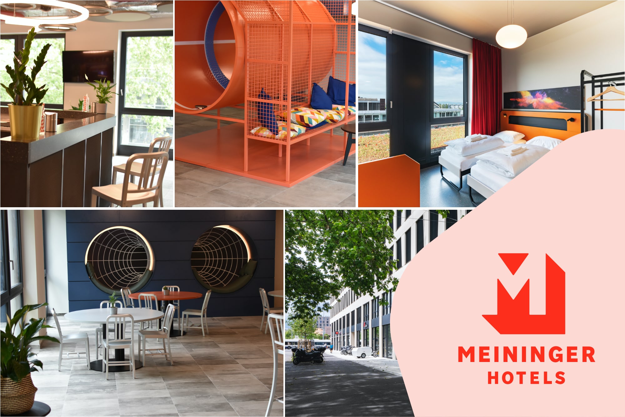 Geneva: MEININGER Hotels opens second hotel in Switzerland in June – interior design inspired by the big bang